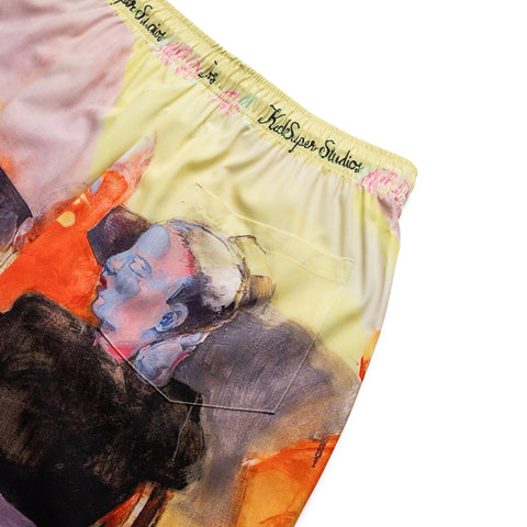 KidSuper Printed Shorts - Yellow