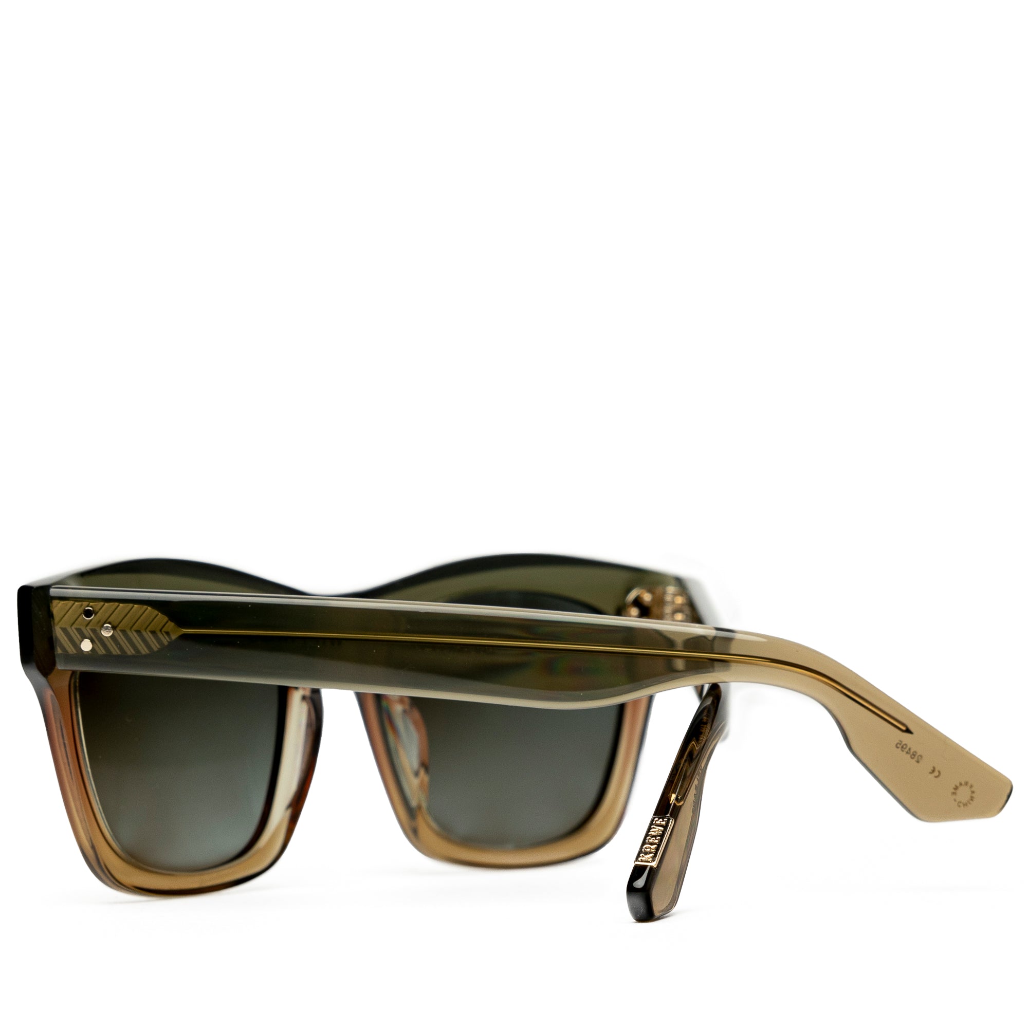 Eyewear rectangle-frame tinted sunglasses Nero