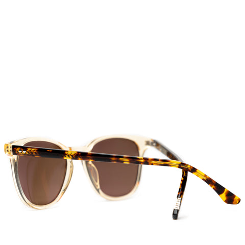 Krewe Oliver Polarized Sunglasses - Champagne/Rue Tortoise