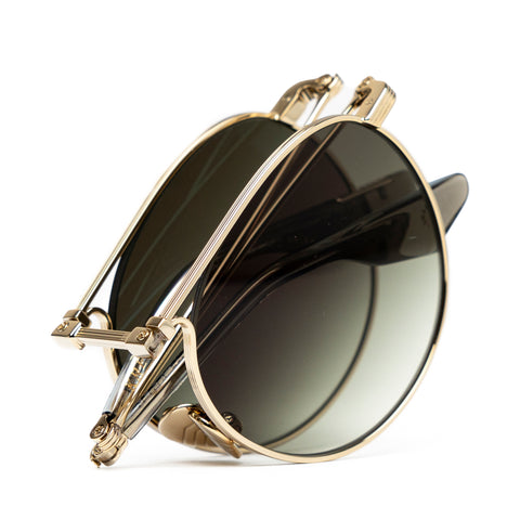 Krewe Rampart Fold Sunglasses - Green Tea 12K