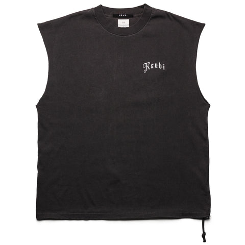 Ksubi Truckstop Eckess Cutoff - Faded Black