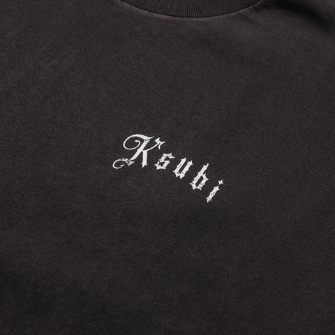 Ksubi Truckstop Eckess Cutoff - Faded Black