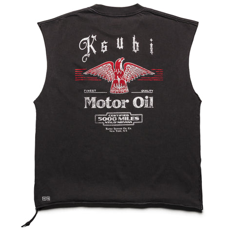 Ksubi Truckstop Eckess Cutoff - Faded Black