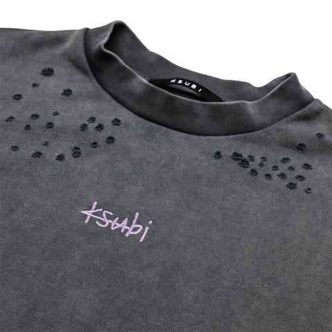 Ksubi Spirit Ekcess Crewneck - Washed Black