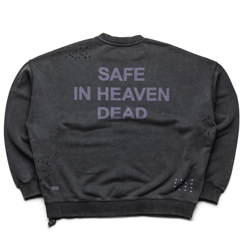 Ksubi Spirit Ekcess Crewneck - Washed Black