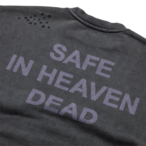 Ksubi Spirit Ekcess Crewneck - Washed Black