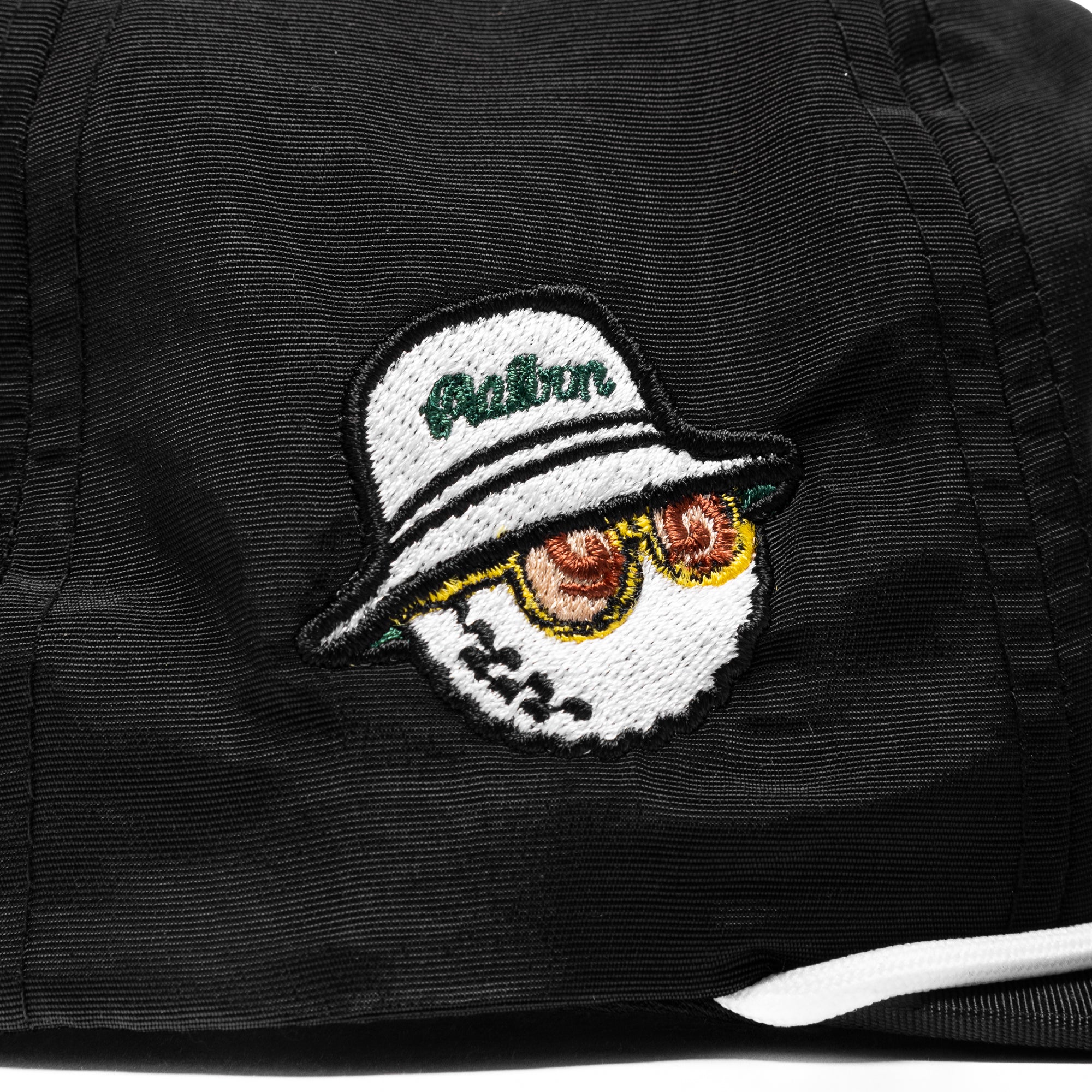 Malbon Golf x Politics Nylon Rope Hat - Black