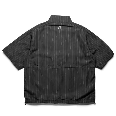 Malbon Golf x Politics Nylon Windshirt - Black