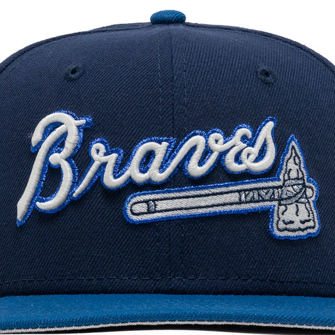 New Era x Politics Atlanta Braves 59FIFTY Fitted Hat - Oceanside