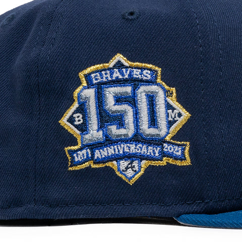 New Era x Politics Atlanta Braves 59FIFTY Fitted Hat - Oceanside