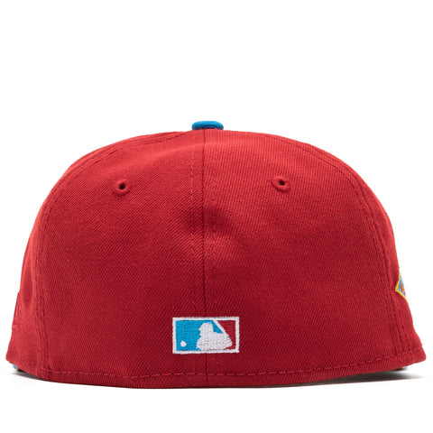 Texas Rangers SLICE-N-DICE SNAPBACK Navy-Red Hat by New Era