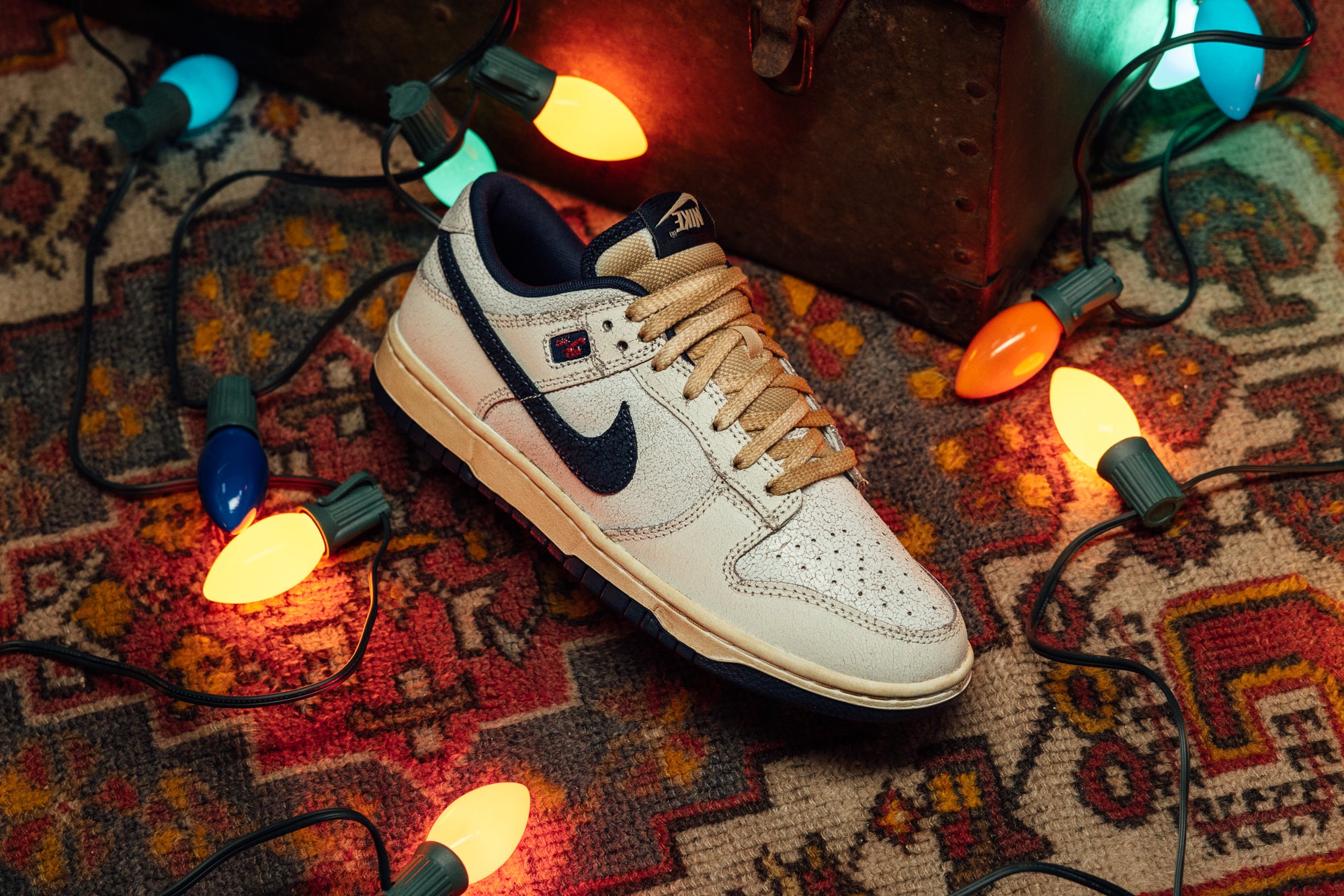 Stranger Things × Nike Dunk Low These 'Stranger Things'-Themed Nike Dunks Look Straight Outta 1987
