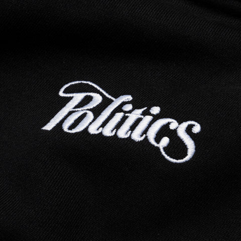 Politics Script Hoodie - Midnight