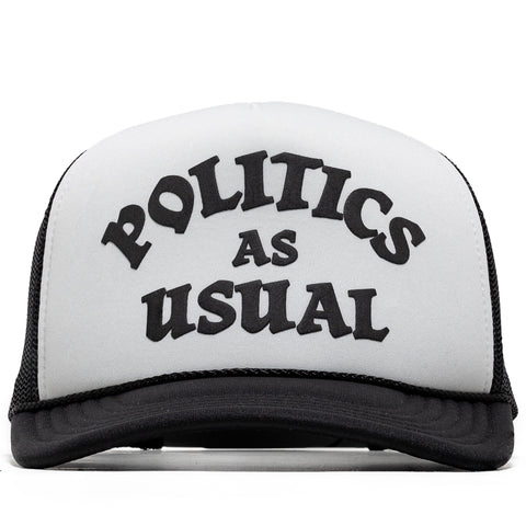 Politics As Usual Trucker Hat - Black