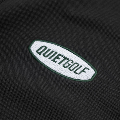 Quiet Golf Tour Polo - Black