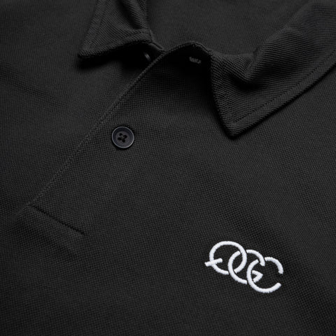 Quiet Golf Tour Polo - Black