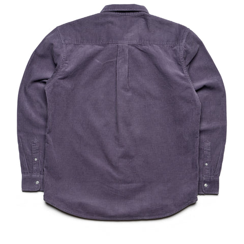 Carhartt WIP Madison Cord Shirt - Glassy Purple