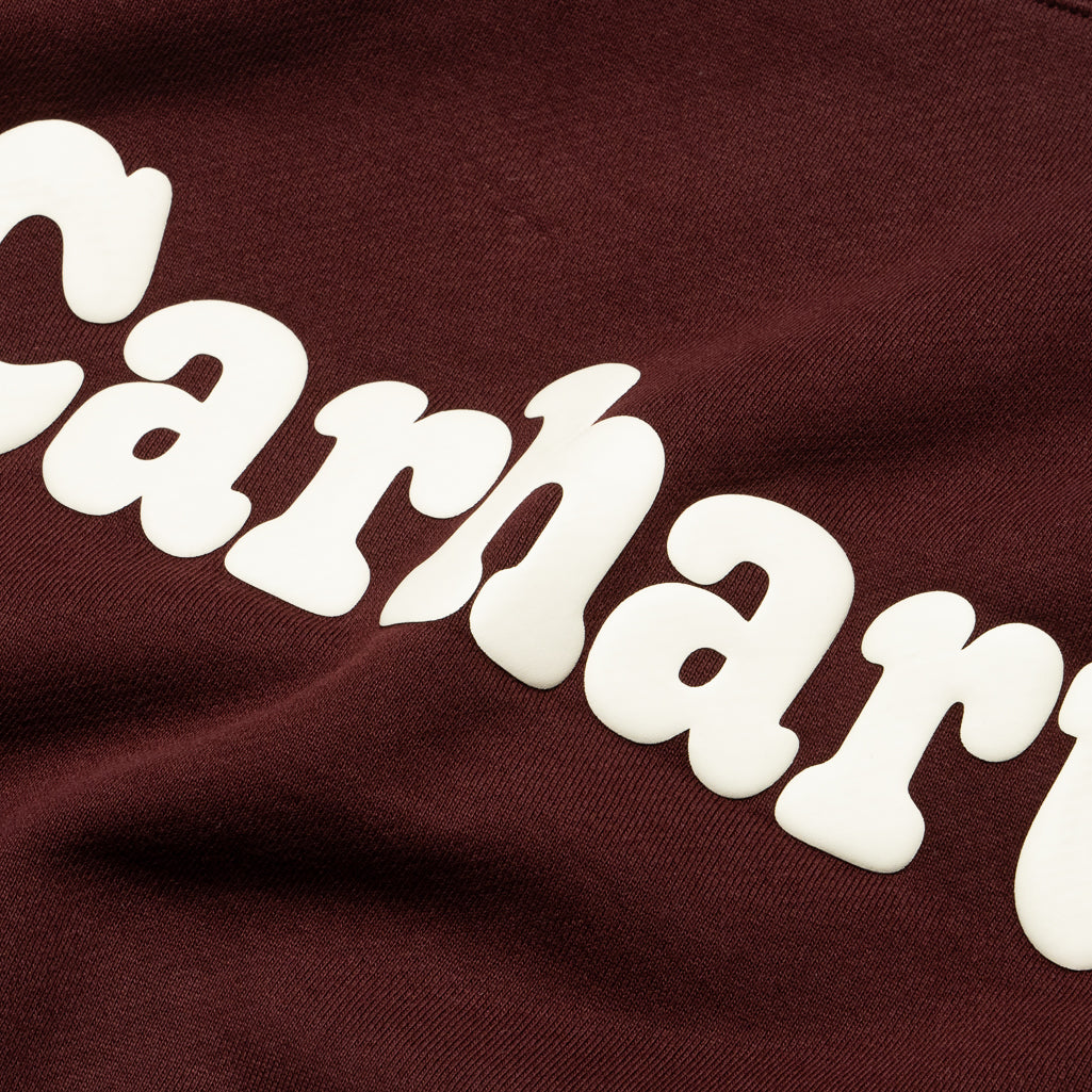 スウェット・トレーナー CARHARTT BUBBLES SWEATSHIRT UK913 Carhartt WIP Bubbles Sweatshirt - black (black/turquoise)