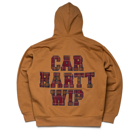 Carhartt WIP Hooded Wiles Sweatshirt - Hamilton Brown