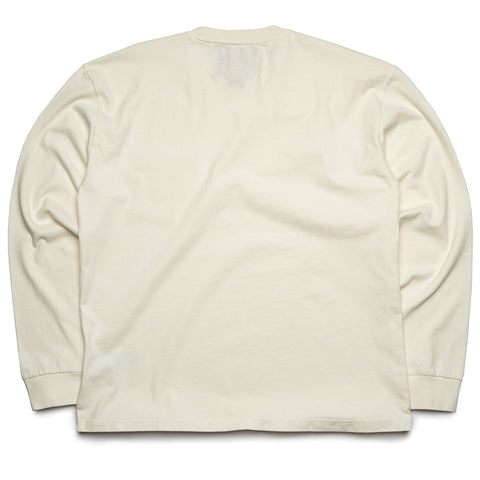 One Of These Days Woolrich L/S Pocket Tee - Bone