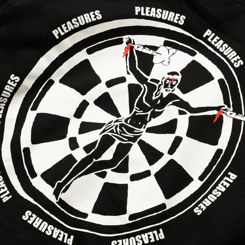 Pleasures Dartboard Hoodie - Black