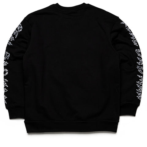 Real Bad Man Electrified Fleece Crewneck - Black