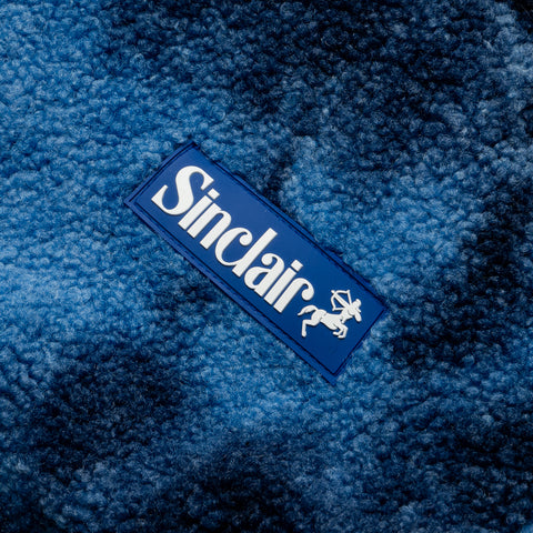 Sinclair Cozy Sweatpants Tie Die Sherpa - Blue