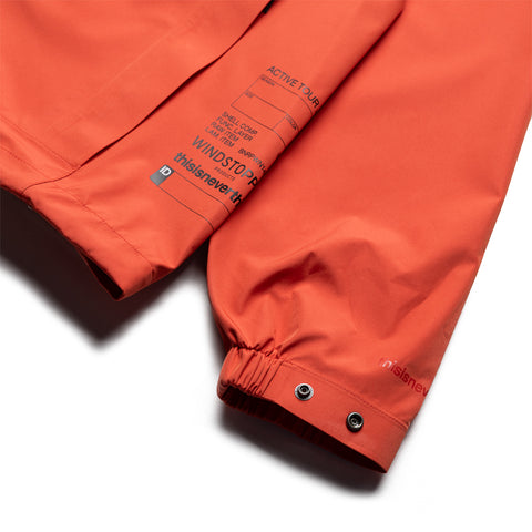 thisisneverthat Windstopper Active Tour Jacket - Red