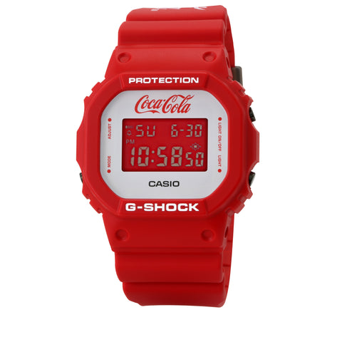 Casio G-Shock x Coca Cola 5600 Series Digital Watch - Red