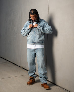 Stussy New Classic Jean - Light Wash Indigo