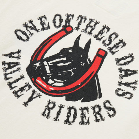 One Of These Days Valley Riders Tee - Bone