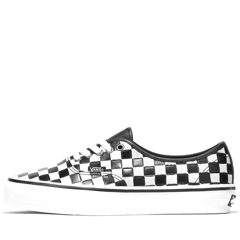 Vans Authentic 44 Vibram - Leather Check Black/White