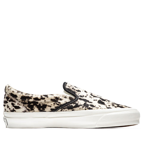 Vans LX Classic Slip On 98 - Pony Hair Black/White