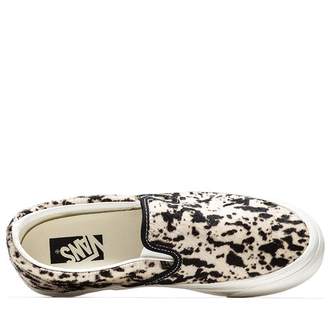 Vans LX Classic Slip On 98 - Pony Hair Black/White
