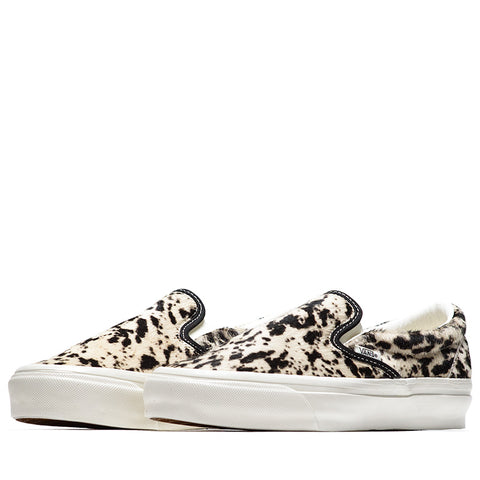 Vans LX Classic Slip On 98 - Pony Hair Black/White