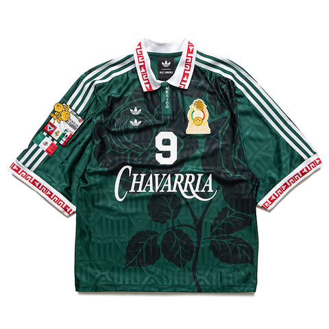 Willy Chavarria x Adidas Soccer Jersey - Collegiate Green