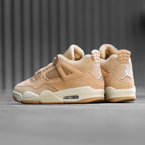 Women's Air Jordan 4 Retro 'Cozy Girl' - Hemp/Light Orewood Brown