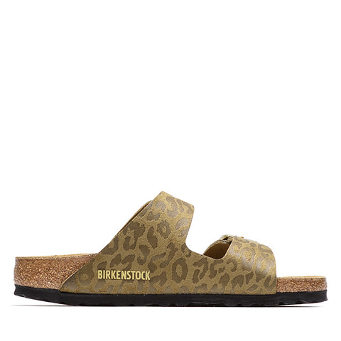 Women's Birkenstock Arizona Synthetic - Leopard Khaki