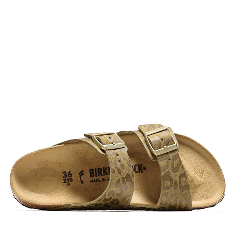 Women's Birkenstock Arizona Synthetic - Leopard Khaki