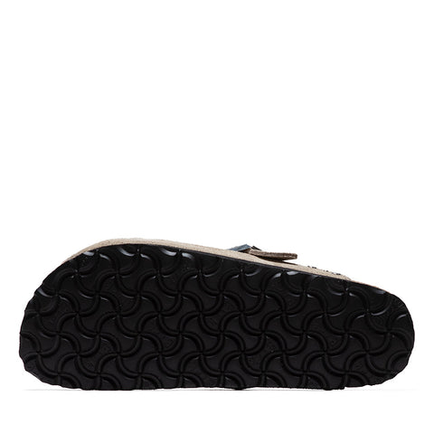 Women's Birkenstock Boston Rivets Suede - Taupe