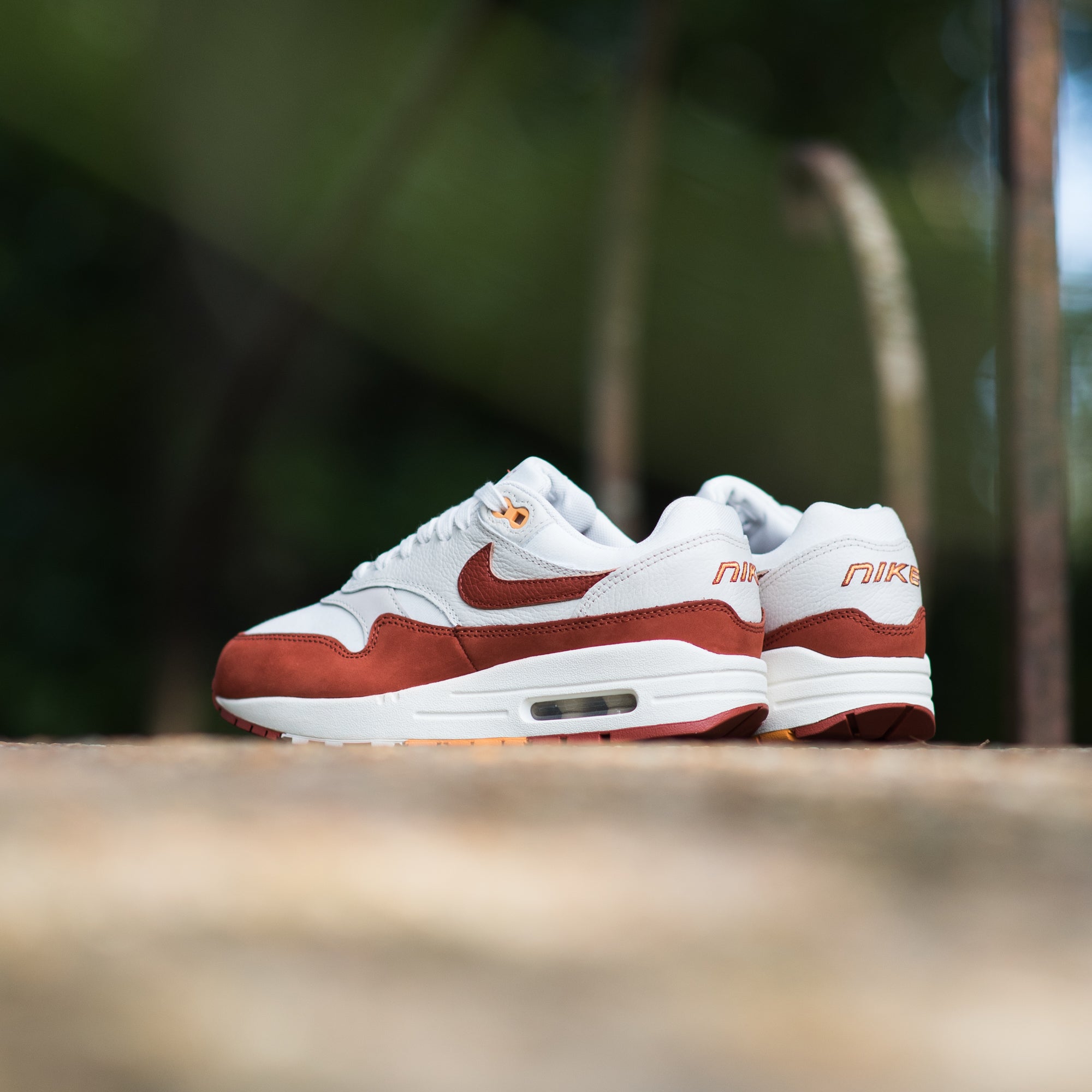 Women's Nike Air Max 1 LX - Sail/Rugged Orange