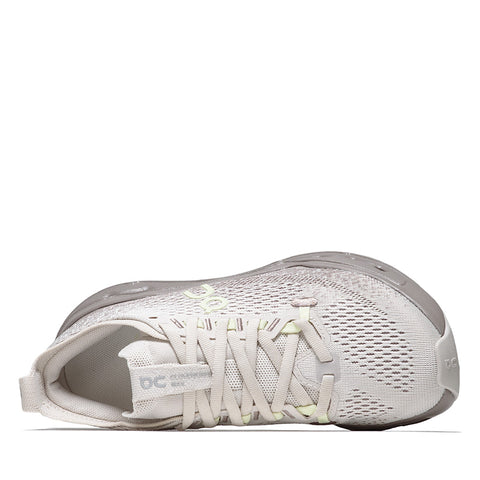 Women's On Cloudsurfer Max - Pelican/Limelight