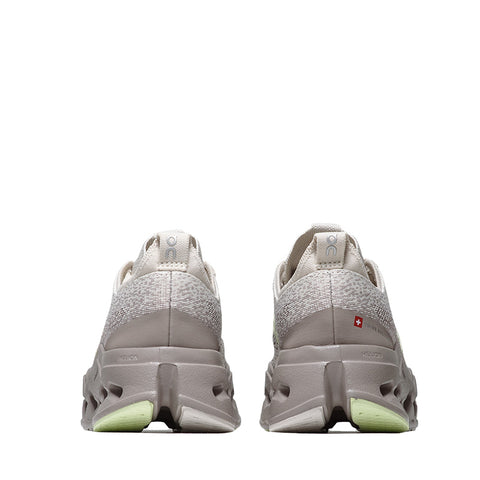 Women's On Cloudsurfer Max - Pelican/Limelight