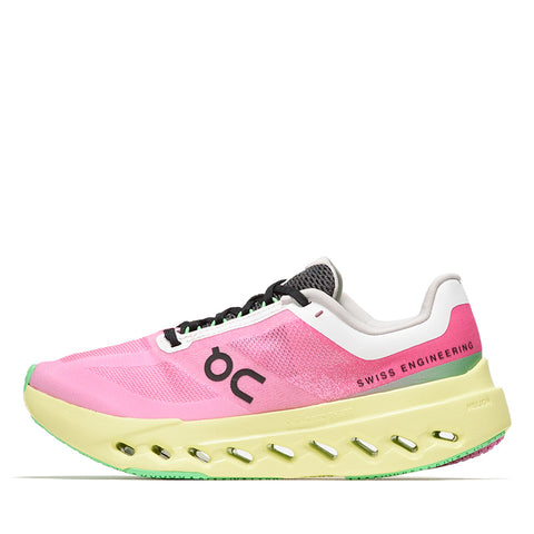 Women's On Cloudsurfer Next - Pink/Limelight