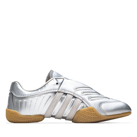 Women's Adidas Taekwondo Mei Elite - Silver Metallic/Grey One