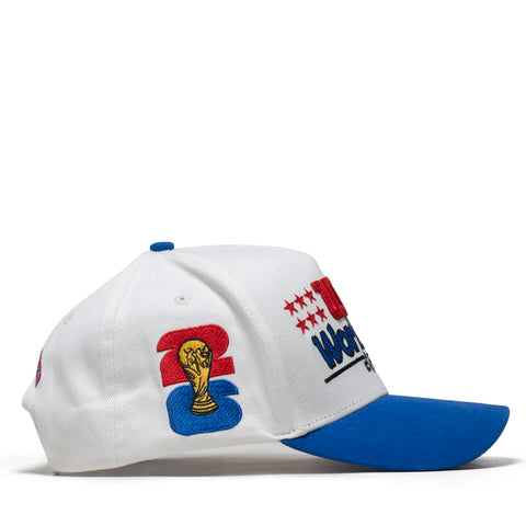 Your Team Sucks W Cup USA Snapback - Off White/Blue