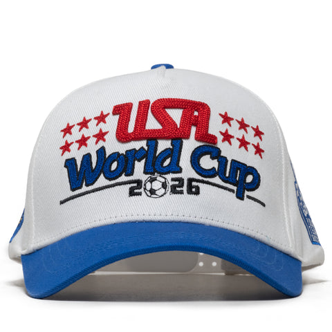 Your Team Sucks W Cup USA Snapback - Off White/Blue