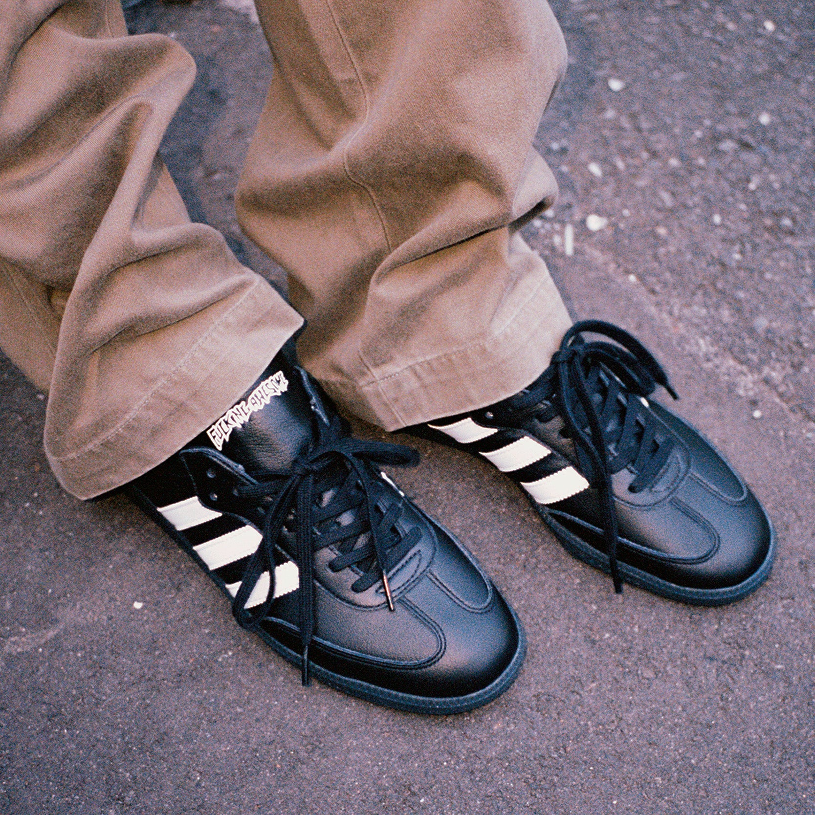 Fucking Awesome x Adidas Samba - Core Black/White