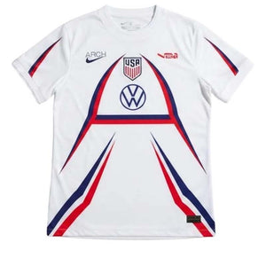 Women's Virgil Abloh Archive x USA x Nike Soccer Top - White/Deep Royal
