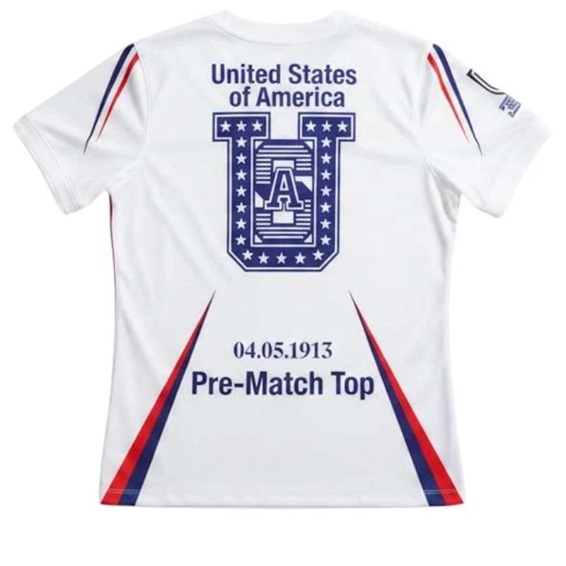 Women's Virgil Abloh Archive x USA x Nike Soccer Top - White/Deep